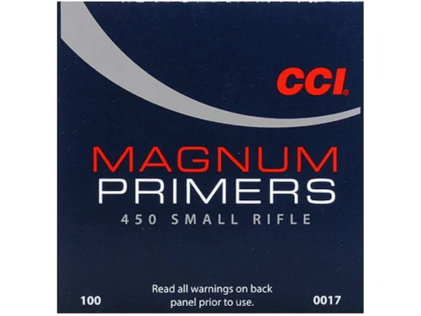 CCI Small Rifle Magnum Primers #450 In Stock