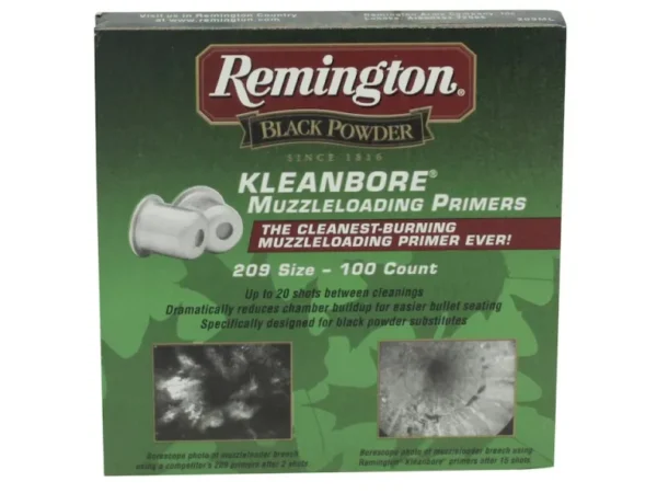 Remington Primers 209 Muzzleloader Box of 100